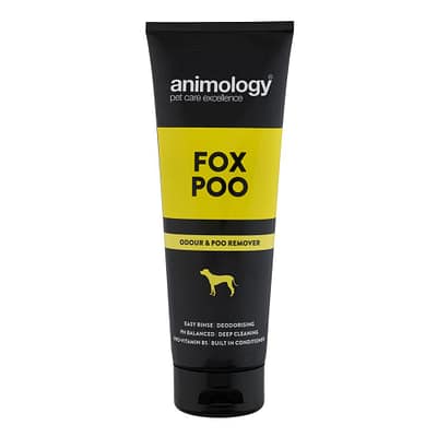 Tube of Animology Fox Poo Dog Shampoo