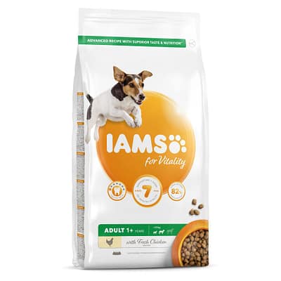 IAMS Adult Small & Medium Dog Food with Fresh chicken
