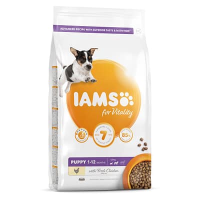 IAMS Puppy Small & Medium Breed Dog Food with Fresh Chicken