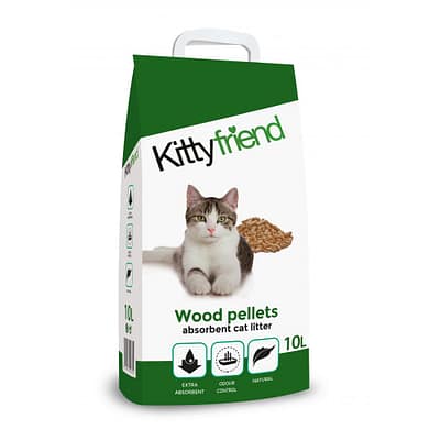 Kittyfriend Wood Pellets Cat Litter