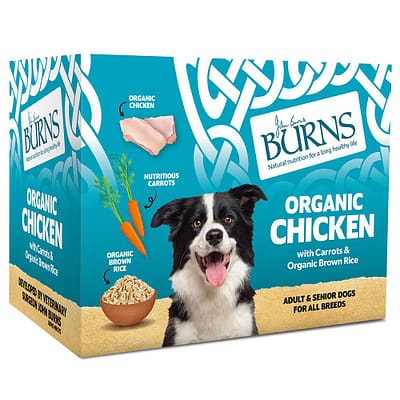Burns Penlan Farm Organic Chicken 395g 6pack