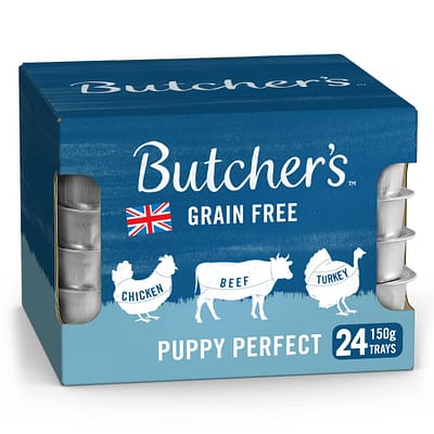 Butchers Puppy Perfect Trays 150g 24pk
