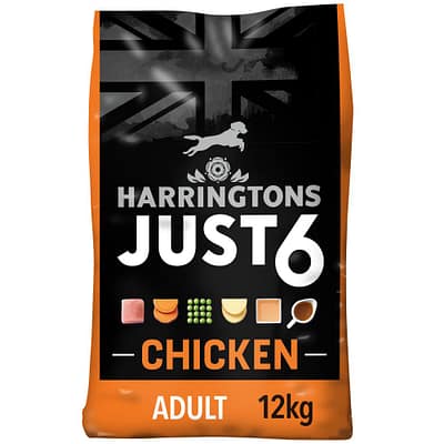 Harringtons Just 6 Dry Dog Food Chicken