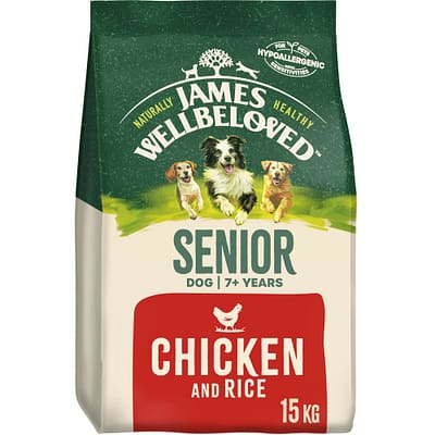 James Wellbeloved Senior Dry Dog Food Chicken & Rice