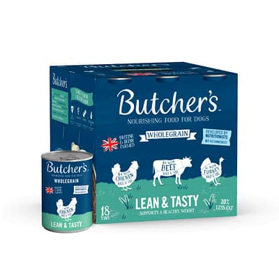 Butchers Lean & Tasty Cans 390g 18pack