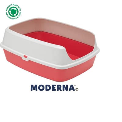 Moderna MaryLoo with Rim Cat Litter Box
