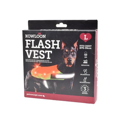 LED Flashing Dog Vest