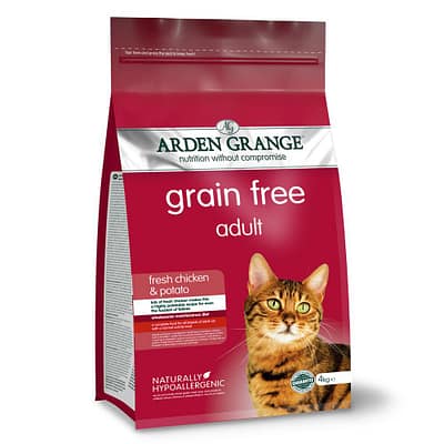 Arden Grange Cat Adult Chicken & Potato Complete Dry Cat Food