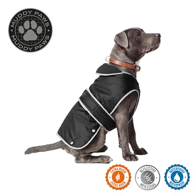 Ancol Stormguard Dog Coat - Black