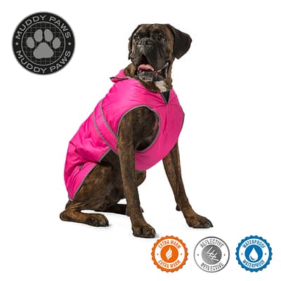 Ancol Stormguard Dog Coat - Pink