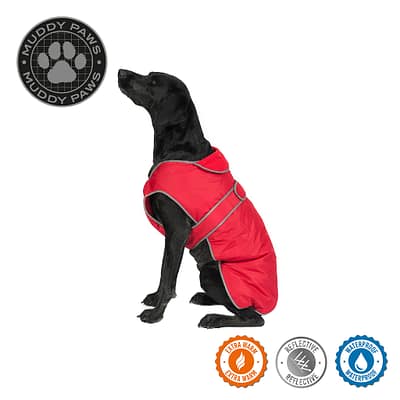 Ancol Stormguard Dog Coat - Red