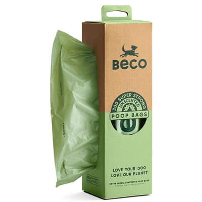 Big Dispenser Box of 300 Poo bags with bag showing out of the side
