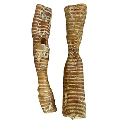 Buffalo Trachea Long Natural Dog Chew