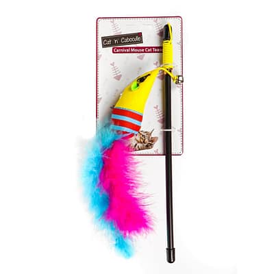 Cat 'n' Caboodle Carnival Mouse Cat Teaser