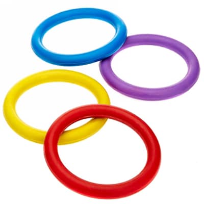 Classic Rubber Ring Dog Toy 150mm