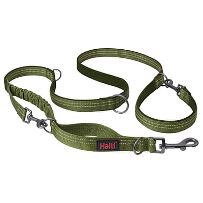Halti Anatomy Multifunctional Dog Lead - Green