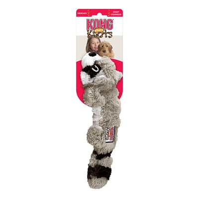 KONG Scrunch Knots Raccoon Small