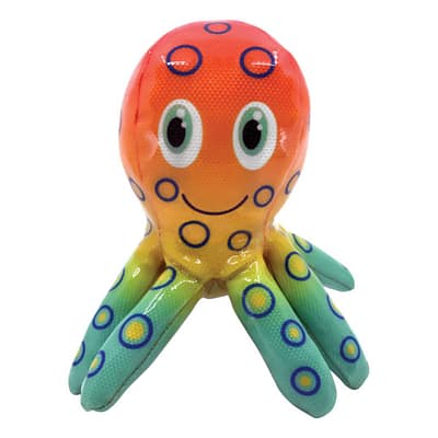 Colourful KONG Smiley Octopus Dog Toy
