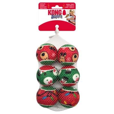 KONG Holiday Squeakair Balls