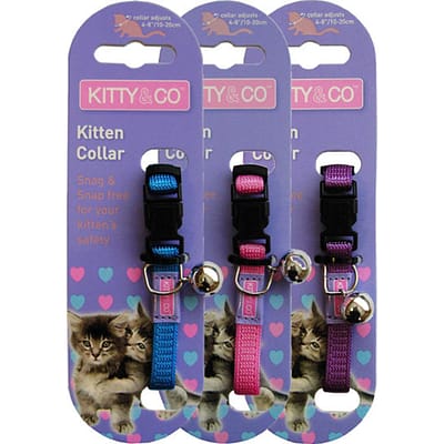 Kitty & Co Snag Free Kitten Collar
