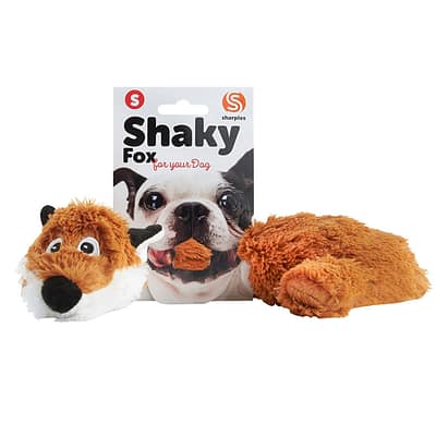 Fox soft dog toy