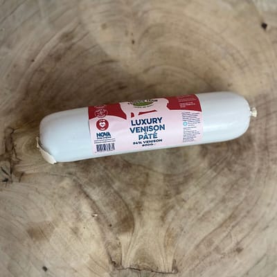 800g chub of Venison Pate dog treat