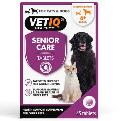 Pack of Senior Care tablets for cats and dogs