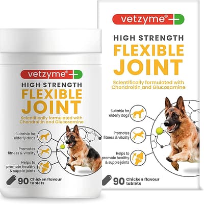 Vetzyme Flexible Joint Tablets High Strength Joint Supplements