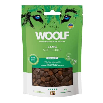 Woolf Soft Cubes Lamb Dog Snacks