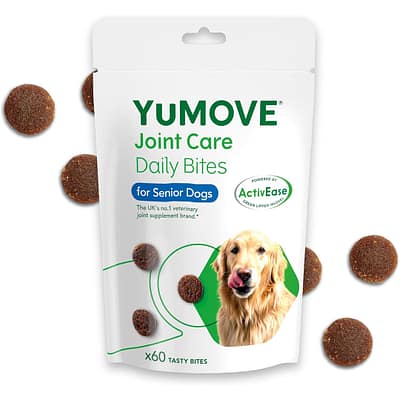 60 Pack of YuMove Joint supplements for senior dogs