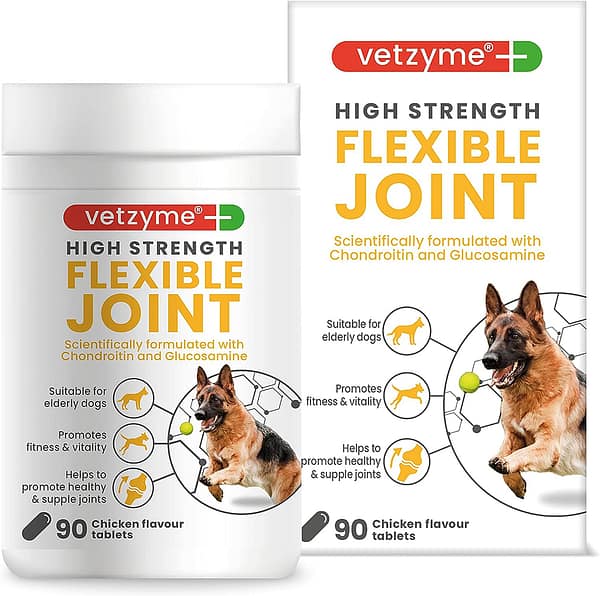 Vetzyme Flexible Joint High Strength 90s New 1024