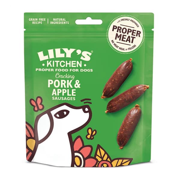 735041 Lily's Kitchen Cracking Pork Sausages with Apple