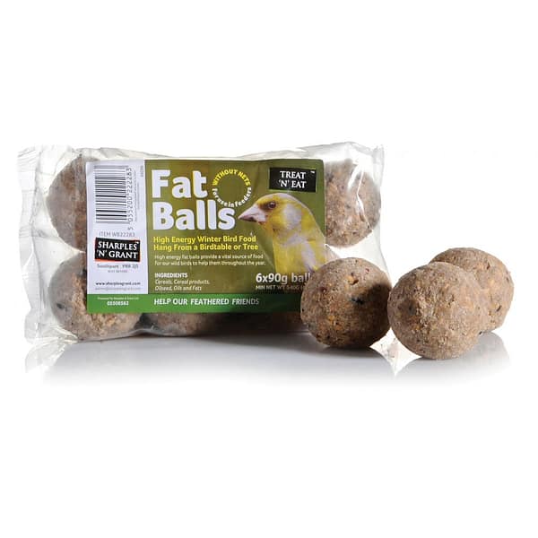 Pack of 6 Fat Balls Wild Bird Food
