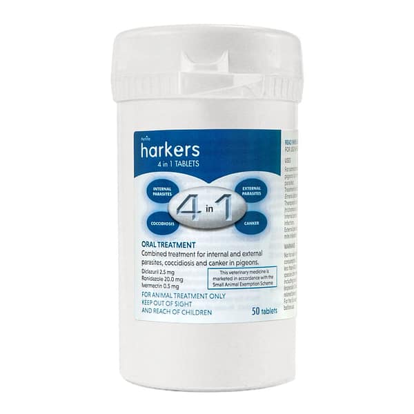 811129 Harkers 4 In 1 Tablets 50s