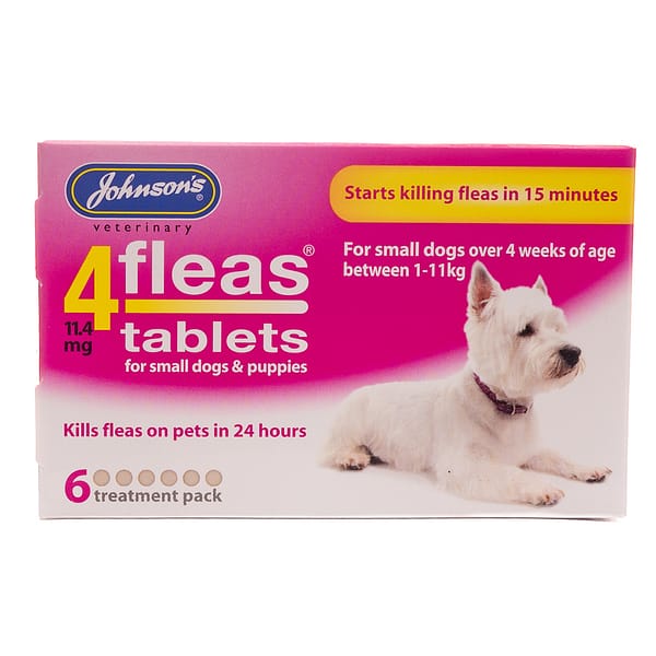 4Fleas Sml Dog 6 pack 1024 4Fleas Small Dog 6 Pack