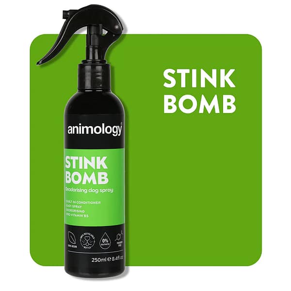Animology Stink Bomb Deodorising Dog Spray Tile 1080px