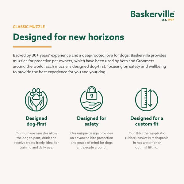 Baskerville Classic Muzzle New Design 1080 Baskerville Classic Muzzle New Design 1080