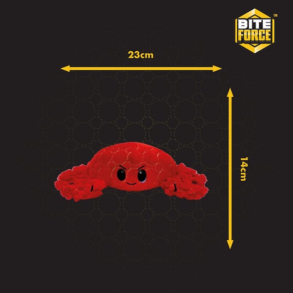 Bite Force Kevlar Dog Toy Crab Dimensions 1080 Bite Force Kevlar Dog Toy Crab Dimensions 1080