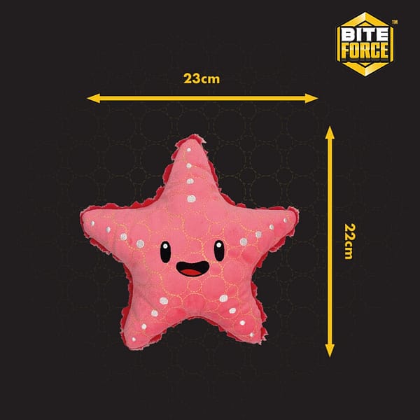 BiteForce Durable Dog Toy Starfish Dimensions 1080 BiteForce Durable Dog Toy Starfish Dimensions 1080