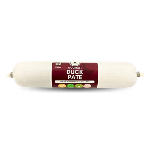200g roll of Duck Pate Natural Dog Treat