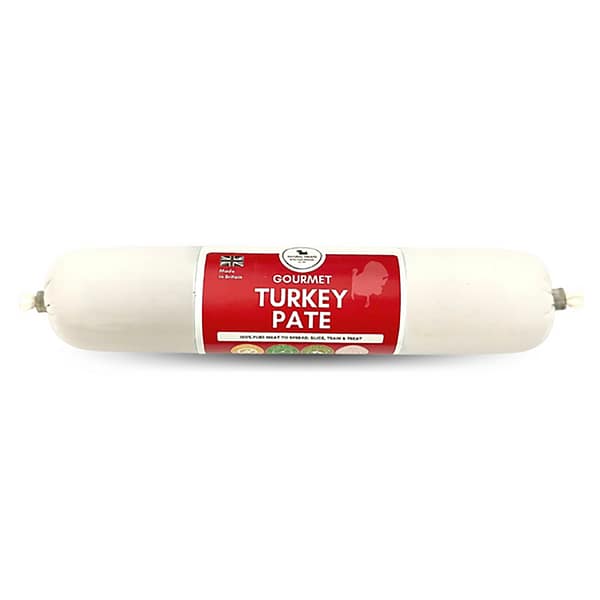200g roll of Turkey pate Natural Dog Treat