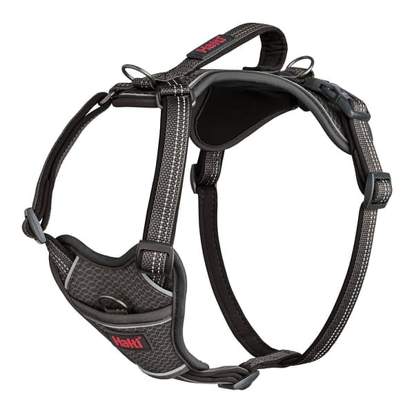 Halti Anatomy Dog Harness with Handle - Grey