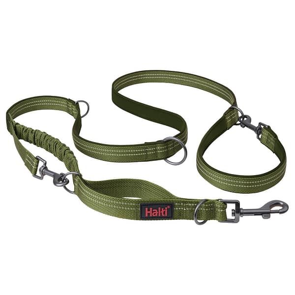 Halti Anatomy Multifunctional Dog Lead - Green