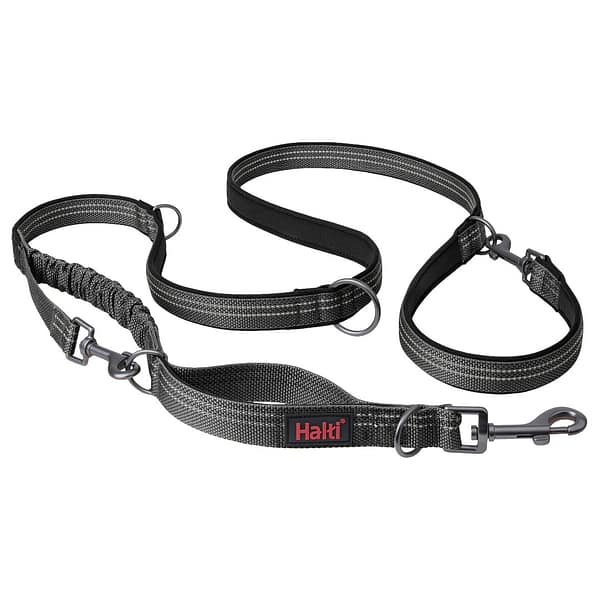 Halti Anatomy Multifunctional Dog Lead - Grey