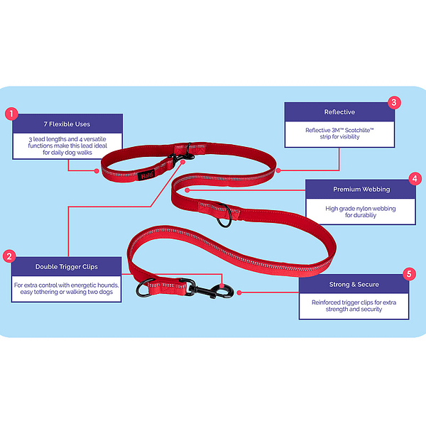 Halti Double Ended Lead F&B 1024 Halti Double Ended Lead F&B 1024