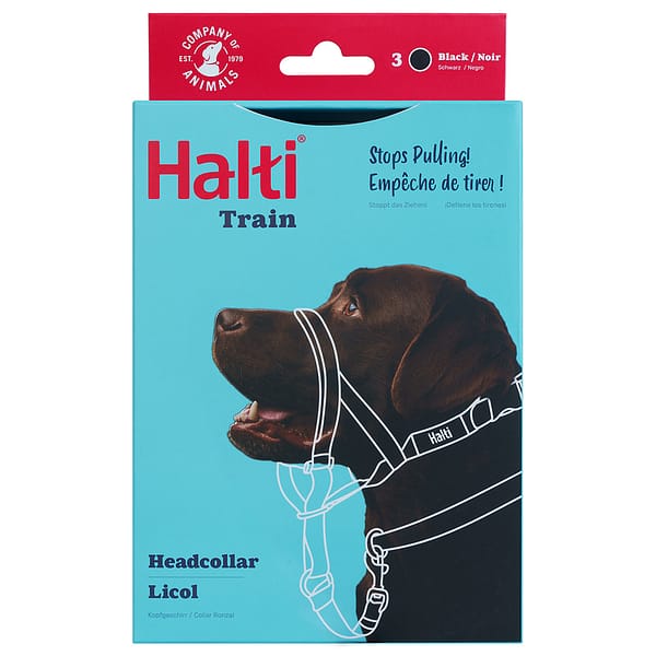 Halti Headcollar New Black S3 1080 Halti Headcollar New Black S3 1080