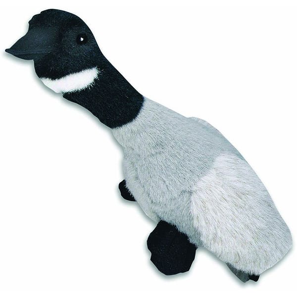 Fluffy Goose Dog Toy