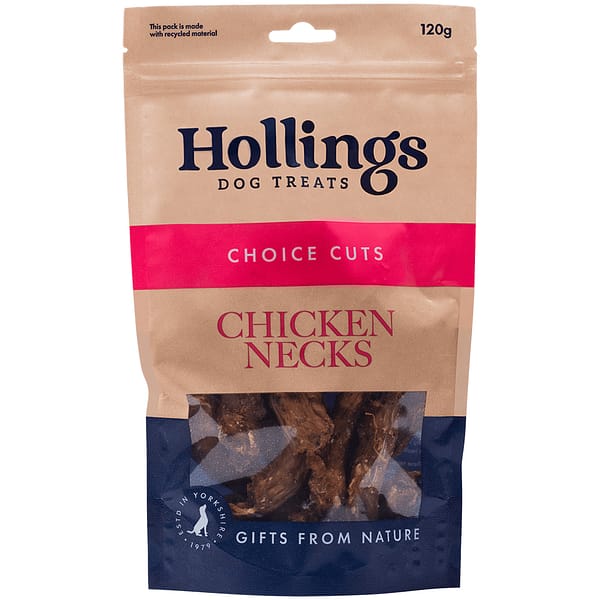 Hollings Chicken Necks 120g 1000