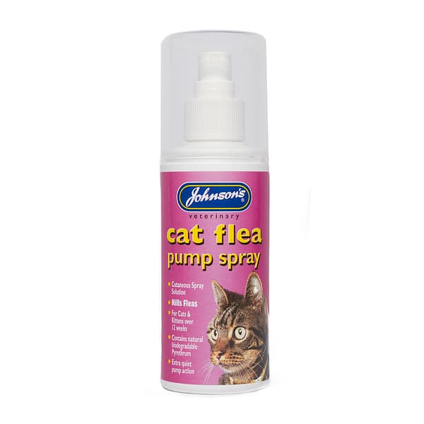 Johnsons Cat Flea Pump Spray 1024