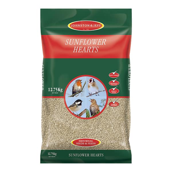 12.75kg sack of Sunflower hearts wild bird food